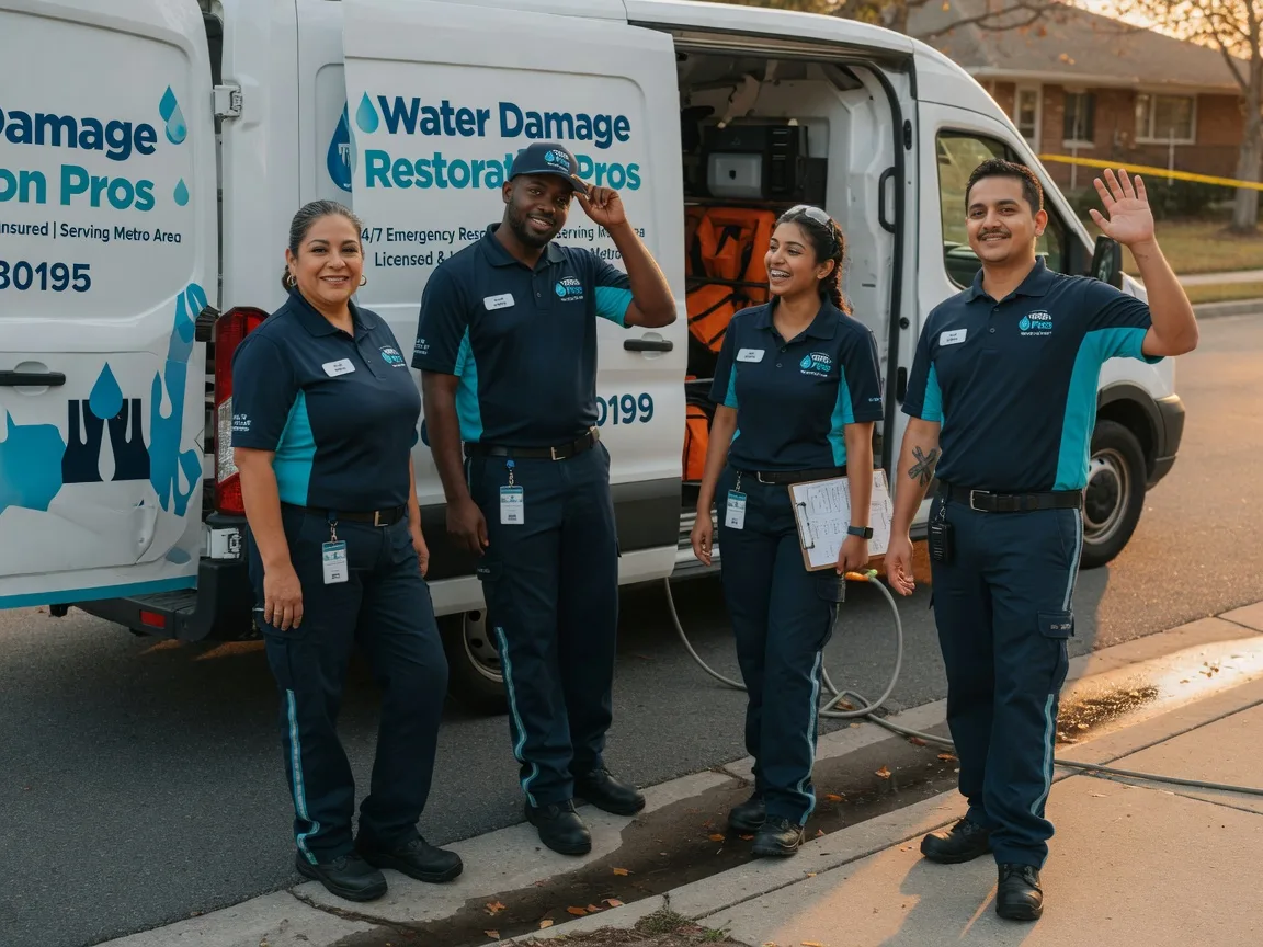Water Damage Restoration company in Fullerton, ND