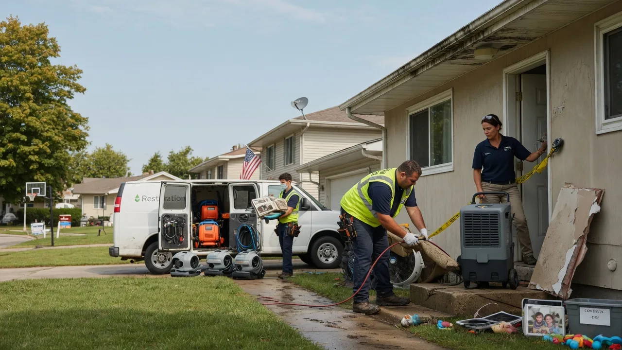 Water Damage Restoration in Fullerton, ND near me